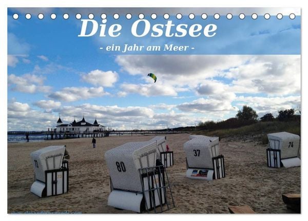 Produktbild: Die Ostsee - Ein Jahr am Meer (Tischkalender 2026 DIN A5 quer), CALVENDO Monatskalender