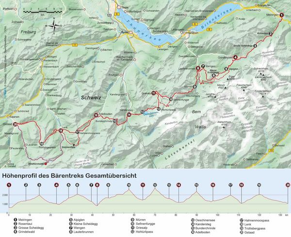 Produktbild: Schweiz: B&auml;rentrek von Meiringen nach Gstaad