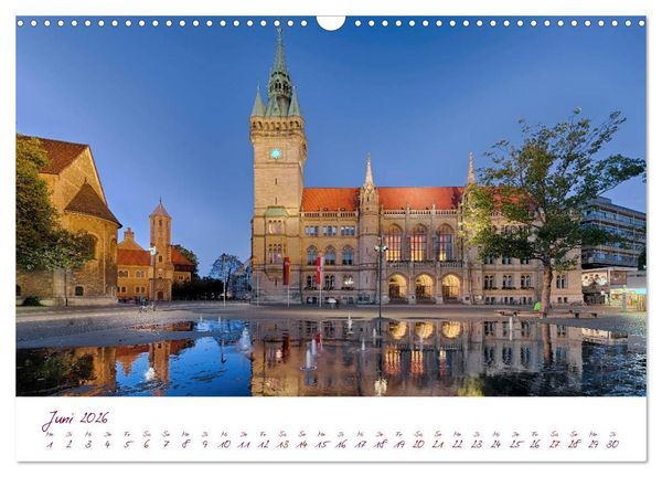Produktbild: Braunschweig Im Zeichen des L&ouml;wen (Wandkalender 2026 DIN A3 quer), CALVENDO Monatskalender
