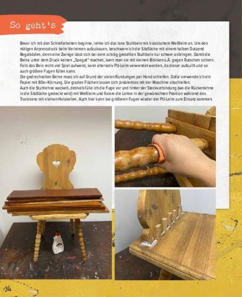 Produktbild: St&uuml;hle - M&ouml;bel reparieren, umgestalten, upcyclen