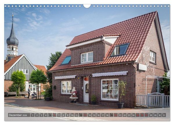 Produktbild: Hooksiel im Friesland (Wandkalender 2026 DIN A3 quer), CALVENDO Monatskalender