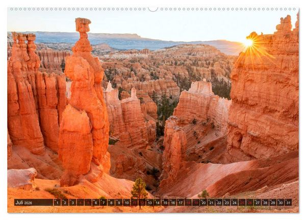 Produktbild: CANYONLAND, USA (hochwertiger Premium Wandkalender 2026 DIN A2 quer), Kunstdruck in Hochglanz