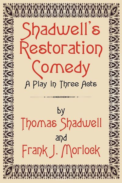 Produktbild: Shadwell's Restoration Comedy