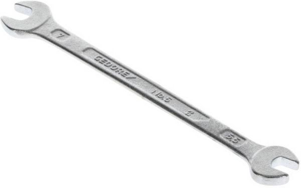 Produktbild: Doppelmaulschl&uuml;ssel 6 5,5x7mm L.122mm verchr.GEDORE