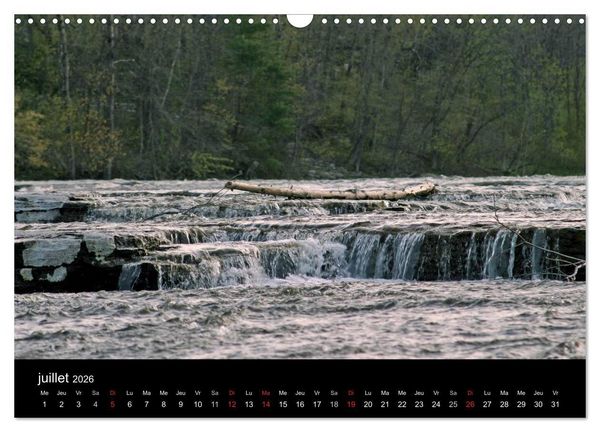 Produktbild: Regard sur les saisons du Qu&eacute;bec (Calendrier mural 2026 DIN A3 vertical), CALVENDO calendrier mensuel