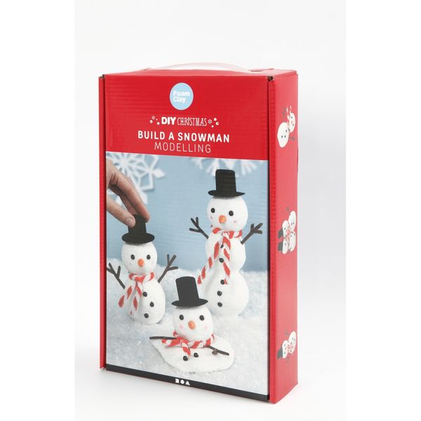 Produktbild: Creativ Company DIY Sets Modellieren Kreativ Set, Schneemann, 1 Set