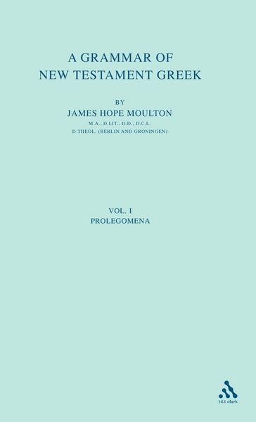 Produktbild: A Grammar of New Testament Greek
