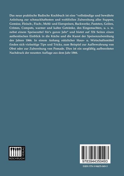 Produktbild: Neues praktisches Badisches Kochbuch