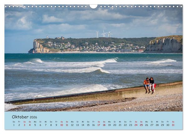 Produktbild: Unterwegs in der Normandie (Wandkalender 2026 DIN A3 quer), CALVENDO Monatskalender