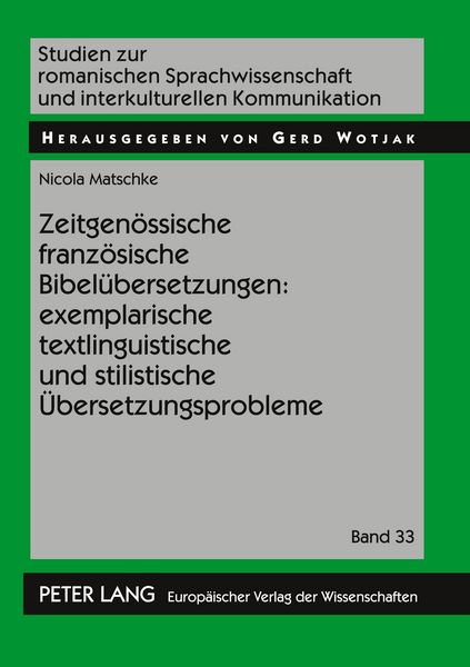 Produktbild: Zeitgen&ouml;ssische franz&ouml;sische Bibel&uuml;bersetzungen: exemplarische textlinguistische und stilistische &Uuml;bersetzungsprobleme