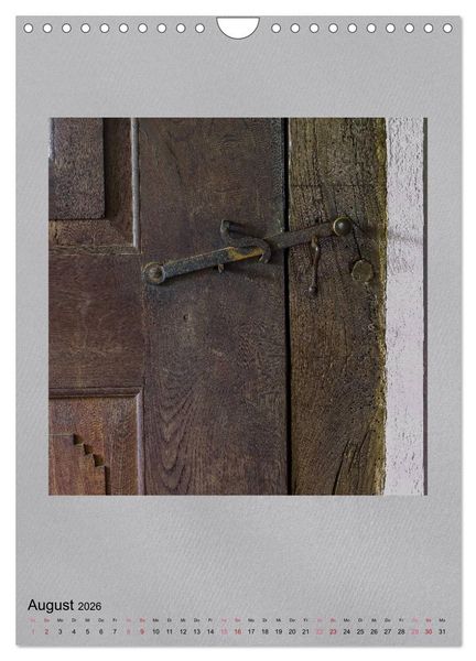 Produktbild: Holz in alten Verbindungen (Wandkalender 2026 DIN A4 hoch), CALVENDO Monatskalender