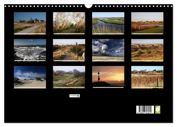 Produktbild: Insel Baltrum, Perle im Ostfriesischen Wattenmeer (Wandkalender 2026 DIN A3 quer), CALVENDO Monatskalender