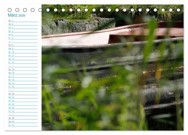 Produktbild: Wundersch&ouml;ner Spreewald (Tischkalender 2026 DIN A5 quer), CALVENDO Monatskalender