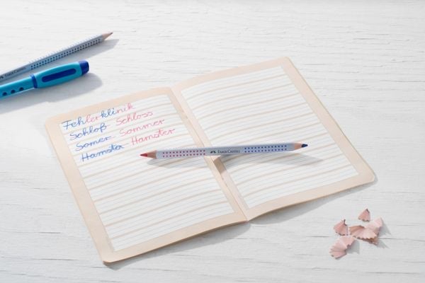 Produktbild: Faber-Castell F&uuml;ller Scribolino L blau Linksh&auml;nder