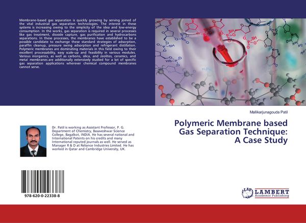 Produktbild: Polymeric Membrane based Gas Separation Technique: A Case Study