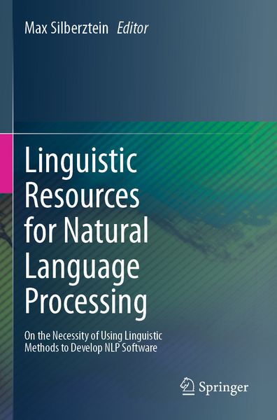 Produktbild: Linguistic Resources for Natural Language Processing