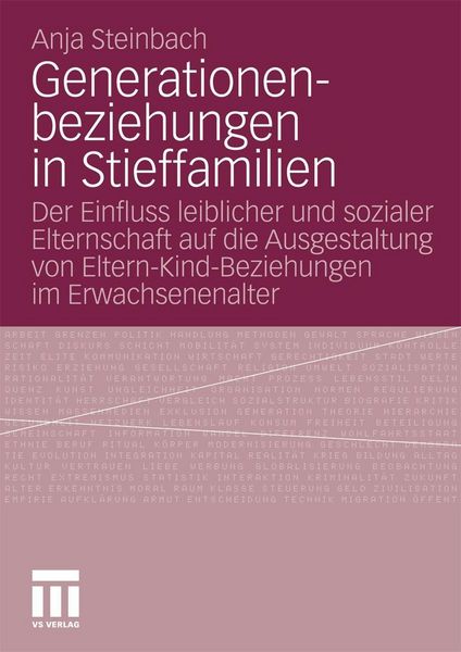Produktbild: Generationenbeziehungen in Stieffamilien