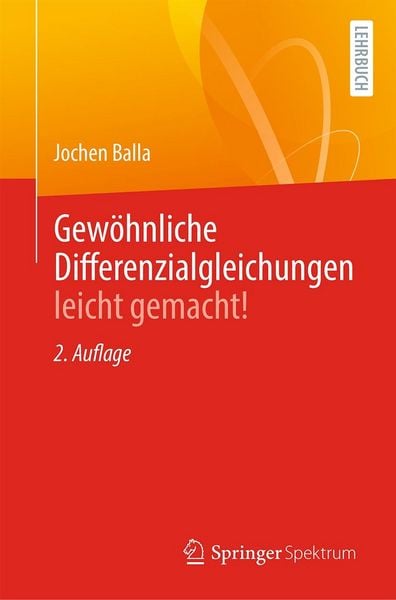 Produktbild: Gew&ouml;hnliche Differenzialgleichungen leicht gemacht!