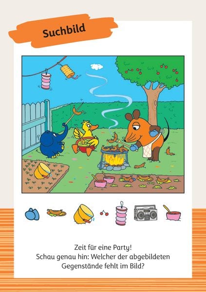 Produktbild: Mein kleiner Maus-Vorschulblock. Vorschul&uuml;bungen f&uuml;r Kinder ab 5 Jahren