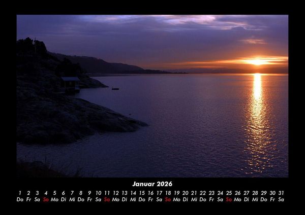 Produktbild: Landschaftskalender 2026 Fotokalender DIN A3