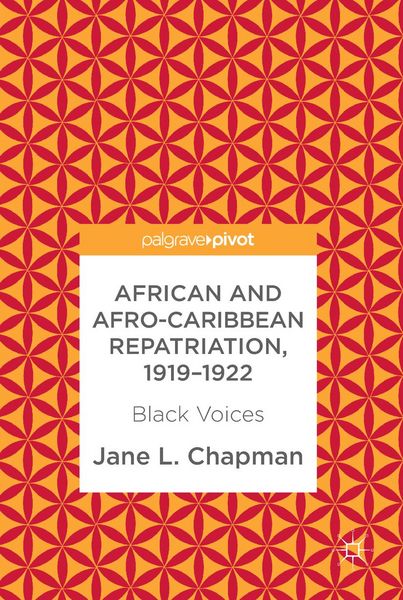 Produktbild: African and Afro-Caribbean Repatriation, 1919-1922