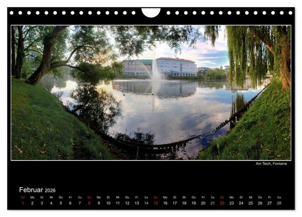 Produktbild: Neum&uuml;nster - Meine Stadt (Wandkalender 2026 DIN A4 quer), CALVENDO Monatskalender