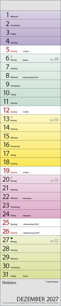 Produktbild: Planer Farbenspiel 2027