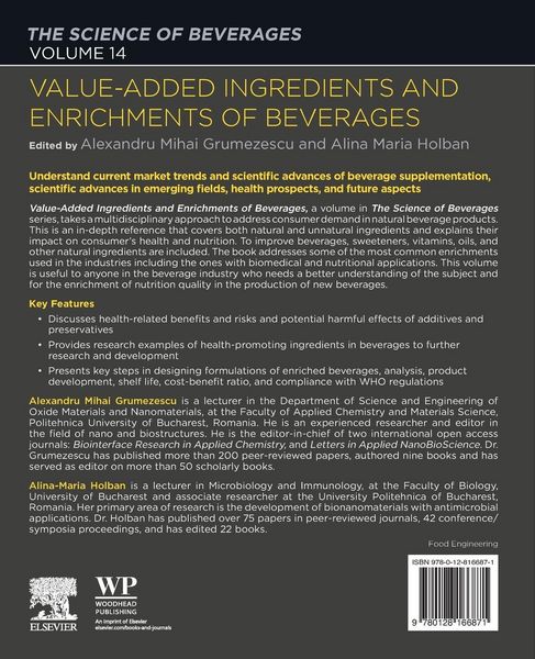 Produktbild: Value-Added Ingredients and Enrichments of Beverages