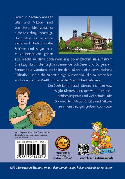 Produktbild: Schatzsuche zwischen Saale und Unstrut - Lilly, Nikolas und die Himmelscheibe von Nebra