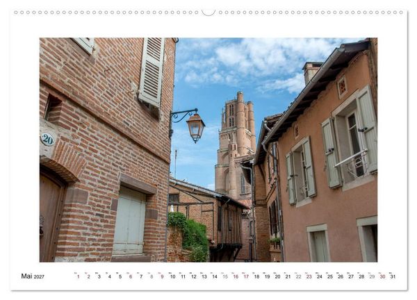 Produktbild: Okzitanien - Katharerland (hochwertiger Premium Wandkalender 2027 DIN A2 quer), Kunstdruck in Hochglanz