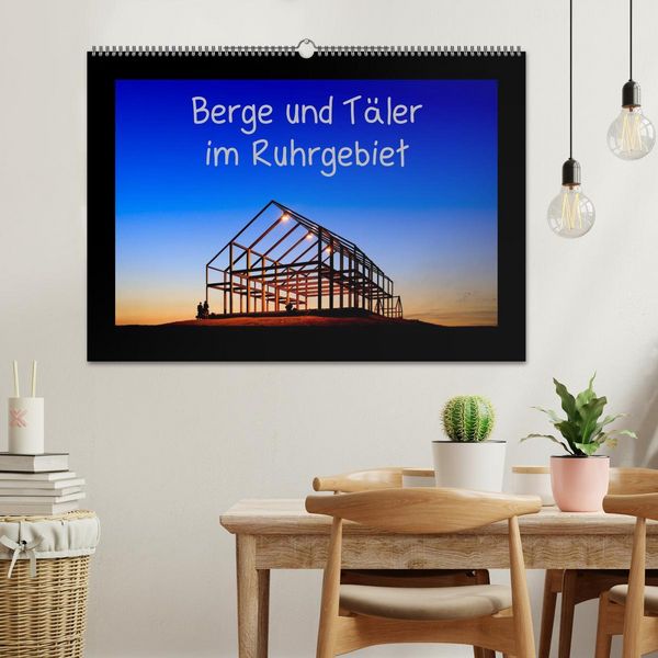 Produktbild: Berge und T&auml;ler im Ruhrgebiet (Wandkalender 2026 DIN A2 quer), CALVENDO Monatskalender