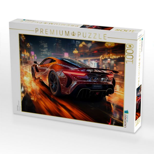 Produktbild: CALVENDO Puzzle Sportwagen | 1000 Teile Lege-Gr&ouml;&szlig;e 64x48cm Foto-Puzzle f&uuml;r gl&uuml;ckliche Stunden