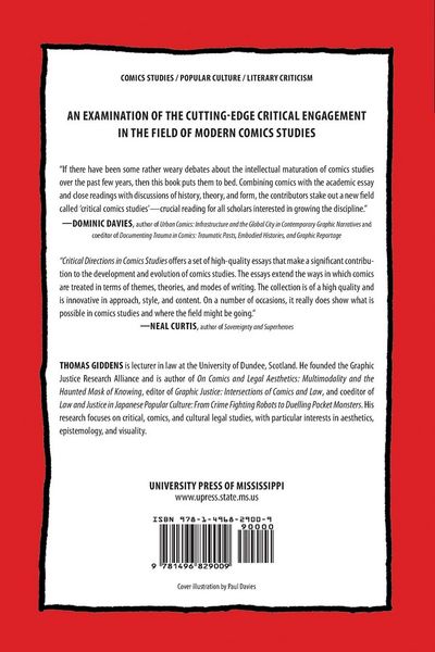 Produktbild: Critical Directions in Comics Studies