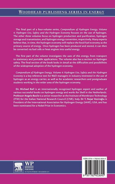 Produktbild: Compendium of Hydrogen Energy