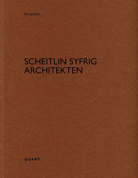 Produktbild: Scheitlin Syfrig Architekten