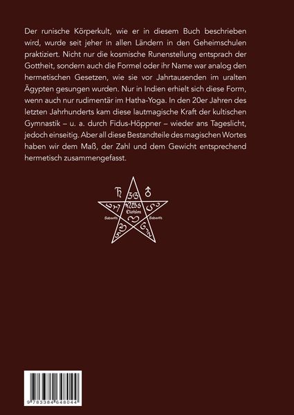 Produktbild: Der runische K&ouml;rperkult