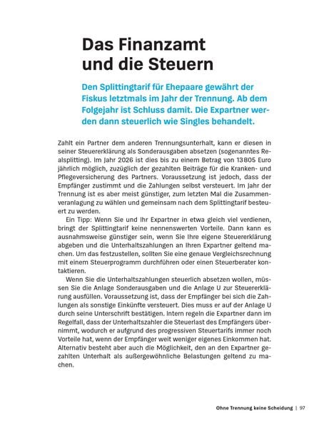 Produktbild: Hilfe bei Scheidung und Trennung