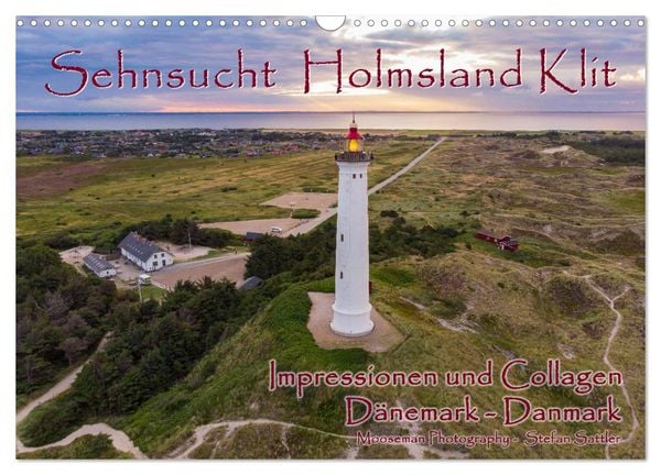Produktbild: Sehnsucht Holmsland Klit &ndash; Impressionen und Collagen (Wandkalender 2026 DIN A3 quer), CALVENDO Monatskalender