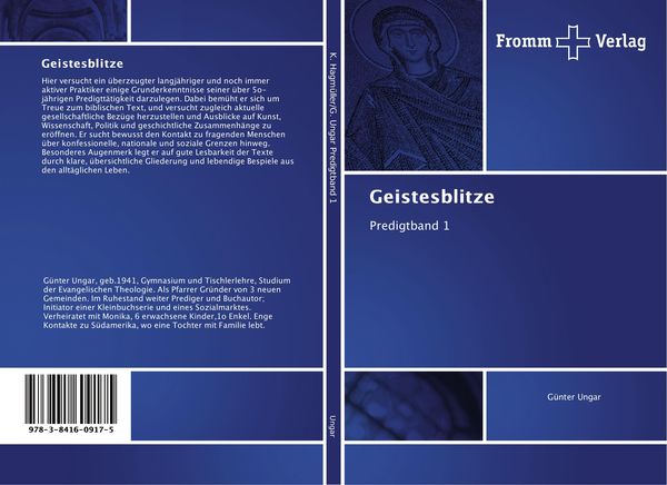 Geistesblitze, Taschenbuch von Günter Ungar, Fromm Verlag, 9783841609175