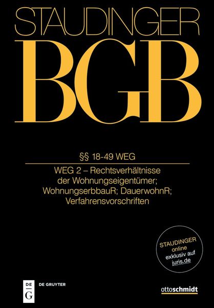 Produktbild: &sect;&sect; 18-49 WEG