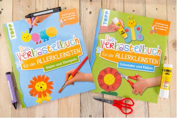Das Verbastelbuch für die Allerkleinsten. Schneiden und Kleben