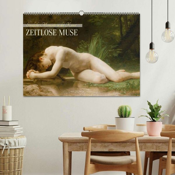 Produktbild: Zeitlose Muse (Wandkalender 2026 DIN A2 quer), CALVENDO Monatskalender