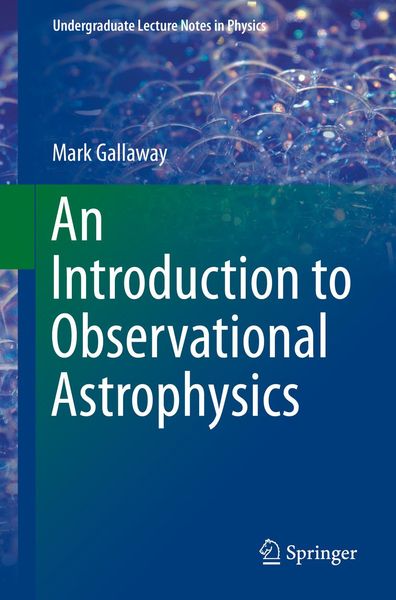 Produktbild: An Introduction to Observational Astrophysics