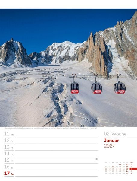 Produktbild: Faszination Alpenwelt Wochenplaner Kalender 2027