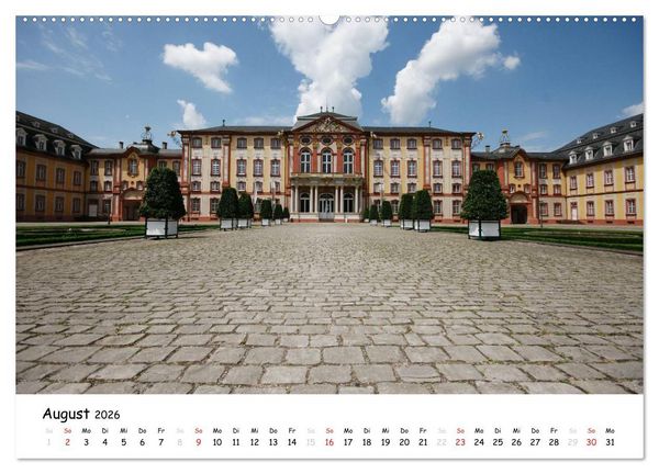 Produktbild: Schl&ouml;sser und G&auml;rten S&uuml;ddeutschland (hochwertiger Premium Wandkalender 2026 DIN A2 quer), Kunstdruck in Hochglanz