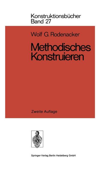Produktbild: Methodisches Konstruieren