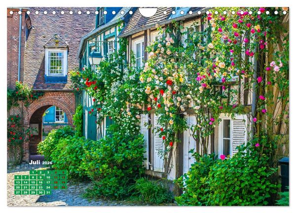Produktbild: Reiseziel Normandie (Wandkalender 2026 DIN A4 quer), CALVENDO Monatskalender