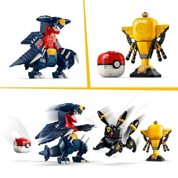 Produktbild: LEGO Pok&eacute;mon SMART Play: Nachtaras und Knakracks Duell um die Meisterschaft kompatibles Set 72165