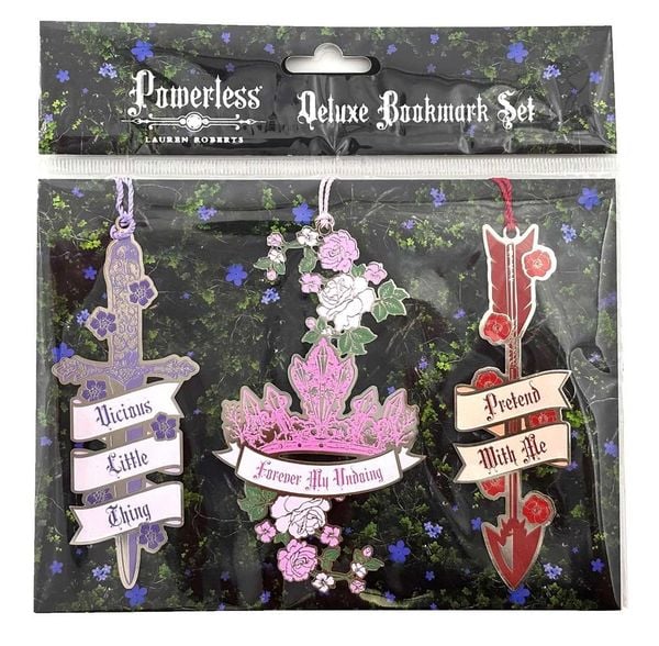 Produktbild: Lauren Roberts: Powerless Trilogy Deluxe Bookmark Set (Set of 3)