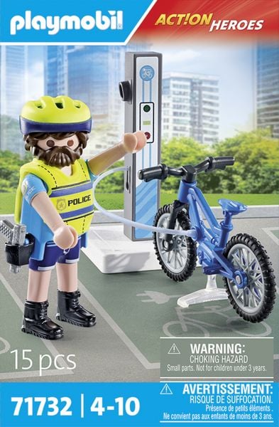 Produktbild: PLAYMOBIL 71732 Polizei Fahrradstreife
